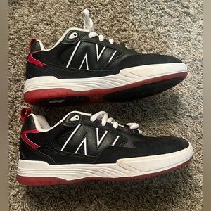 New Balance 808 Tiago Lemos shoes, EUC black/white/red, Men’s size 8.5